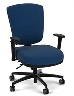 Mid Back Office Chair with Arms