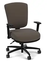 Mid Back Office Chair with Arms