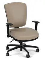 Mid Back Office Chair with Arms