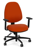Mid Back Office Chair with Arms