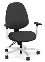 Mid Back Office Chair with Lumbar Support