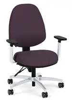 Mid Back Office Chair with Lumbar Support