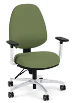 Mid Back Office Chair with Lumbar Support