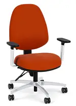 Mid Back Office Chair with Lumbar Support