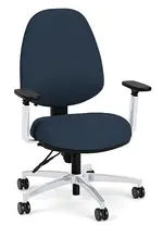 Mid Back Office Chair with Lumbar Support