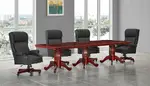 Rectangular Conference Table and Chairs Set