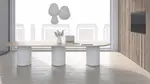 Racetrack Conference Table
