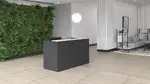L Shaped Reception Desk with Drawers