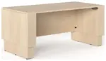 Height Adjustable Desk with Modesty Panel