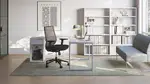 L Shaped Desk with Bookcase Set