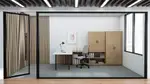 L Shaped Desk with Storage