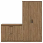 Lateral File and Storage Cabinet Set