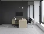 L Shaped Desk with Drawers