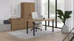 Office Desk with Storage