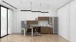 L Shaped Desk with Storage