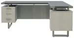 L Shaped Desk with Drawers