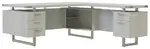 L Shaped Desk with Drawers