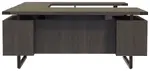 U Shaped Desk with Drawers