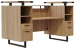 Modern Reception Desk with Drawers