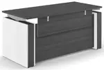 Sit Stand Desk with Modesty Panel