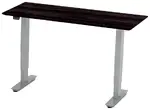 Rectangular Adjustable Height Desk