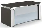 Sit Stand Desk with Modesty Panel