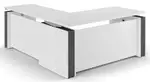 L Shaped Sit Stand Desk