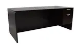 Rectangular Desk with Drawers