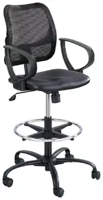 Mesh Back Drafting Chair