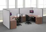 Two Person Cubicle Desk