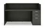 Contemporary Reception Desk with Drawers