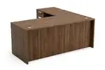 L Shaped Desk with Drawers