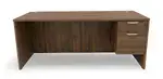 Rectangular Desk with Drawers