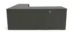 L Shaped Credenza Desk