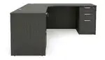 L-Shaped Credenza Desk