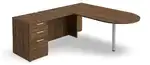 L-Shaped Peninsula Desk
