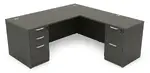 L Shaped Desk with Drawers