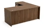 L Shaped Desk with Drawers