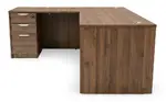 L Shaped Desk with Drawers
