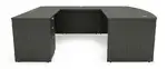 Bow Front U Shape Desk