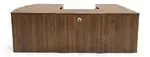 Bow Front U Shape Desk with Drawers
