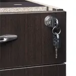 4 Drawer Pedestal for Aberdeen Credenzas
