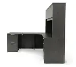 L Shaped Desk with Hutch