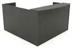 L Shaped Reception Desk with Drawers
