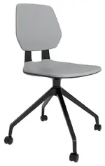 Rolling Armless Guest Chair