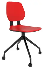 Rolling Armless Guest Chair