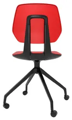 Rolling Armless Guest Chair