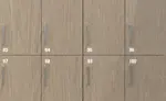 Locker Number Stickers Set of 100