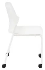 Stacking Chairs with Casters - 4 Pack