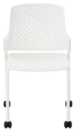 Stacking Chairs with Casters - 4 Pack